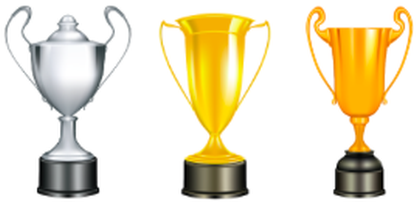 Earn trophies for reaching exercise goals